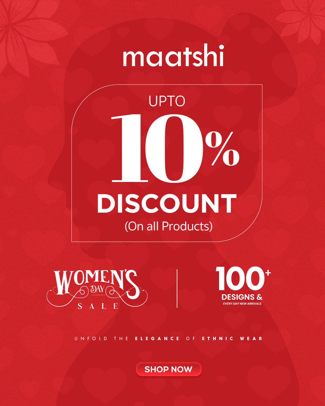 Flat 10% OFF | Heartful Deals!